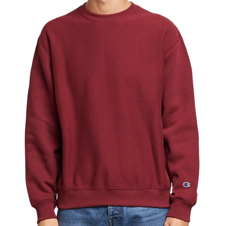 CHAMPION MĘSKA MŁODZIEŻOWA BLUZA BAWEŁNIANA BEZ KAPTURA BASIC 219624-RS501