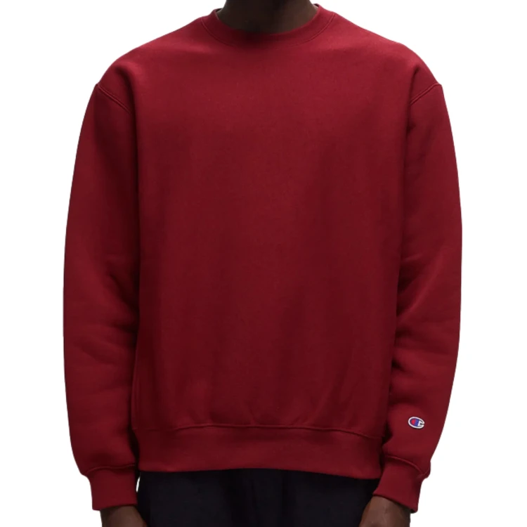 CHAMPION MĘSKA MŁODZIEŻOWA BLUZA BAWEŁNIANA BEZ KAPTURA BASIC 219624-RS501