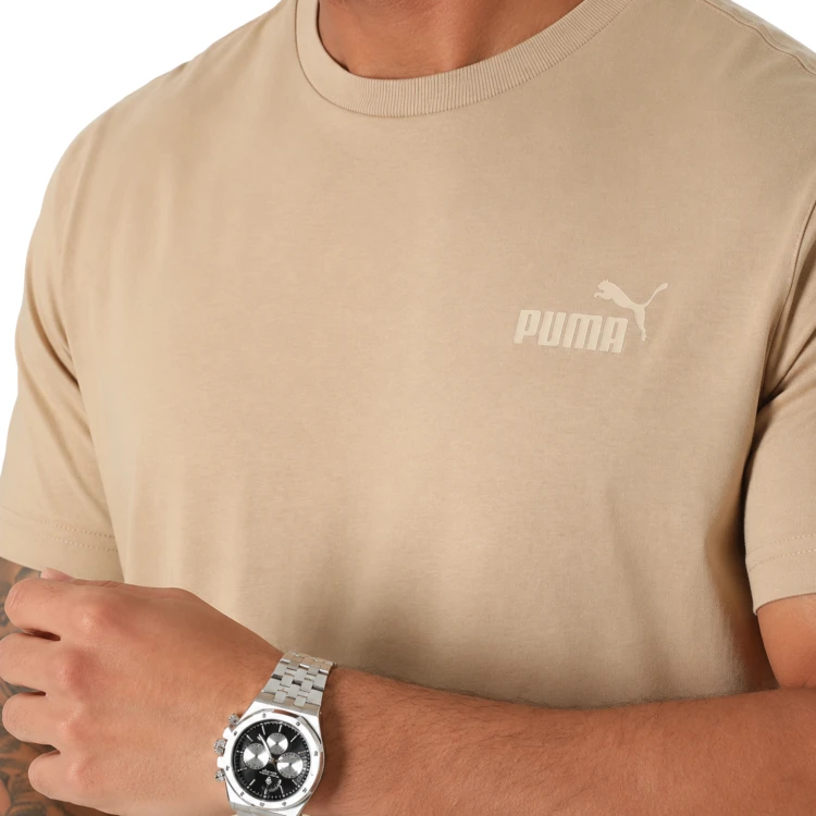 PUMA MĘSKA MŁODZIEŻOWA KOSZULKA T-SHIRT BAWEŁNIANY MAŁE LOGO 586669-78