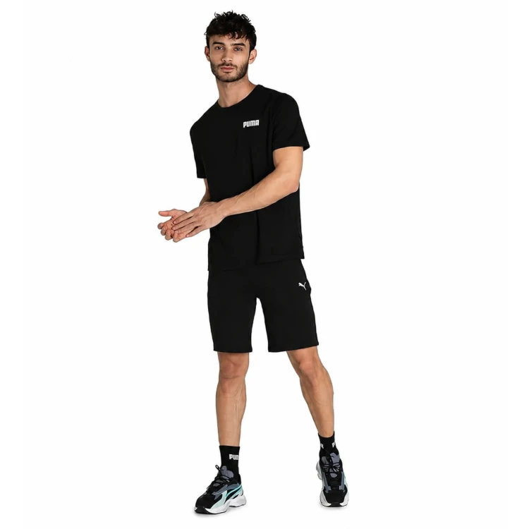 PUMA MĘSKA MŁODZIEŻOWA KOSZULKA T-SHIRT BAWEŁNIANY MAŁE LOGO 847225-01