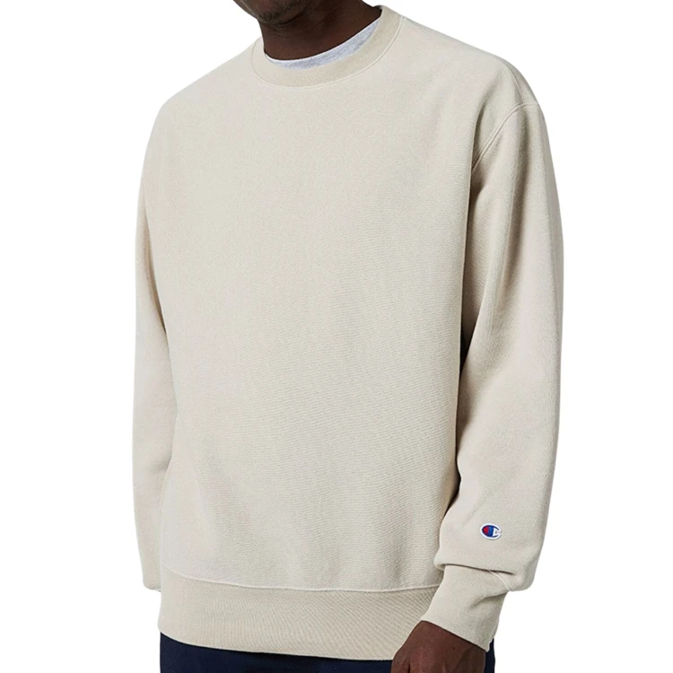 CHAMPION MĘSKA MŁODZIEŻOWA BLUZA BAWEŁNIANA BEZ KAPTURA BASIC 220071-ES057