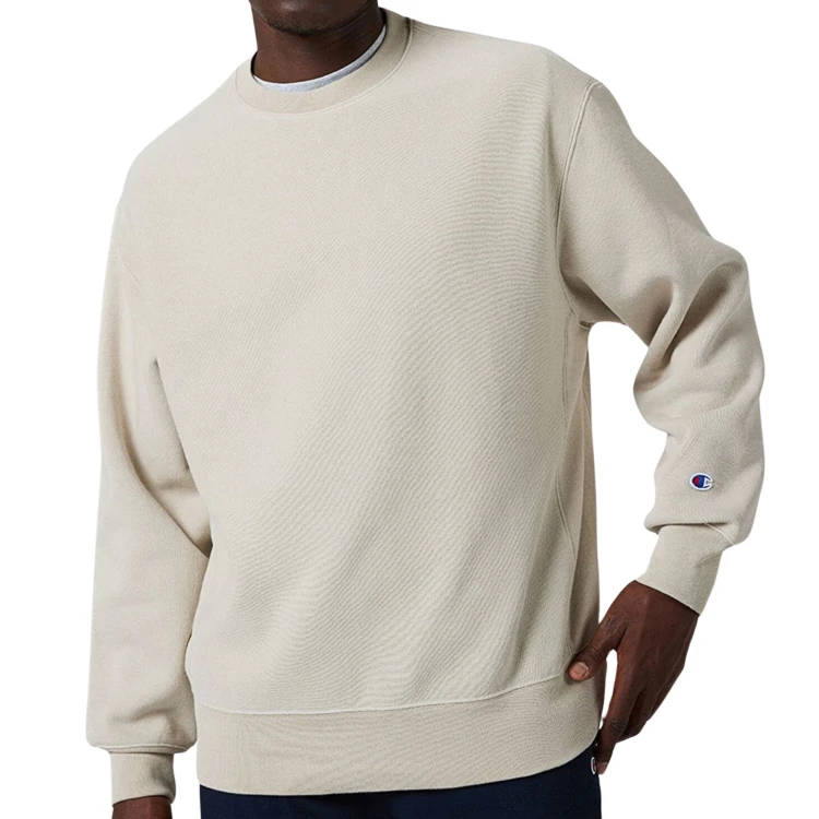 CHAMPION MĘSKA MŁODZIEŻOWA BLUZA BAWEŁNIANA BEZ KAPTURA BASIC 220071-ES057