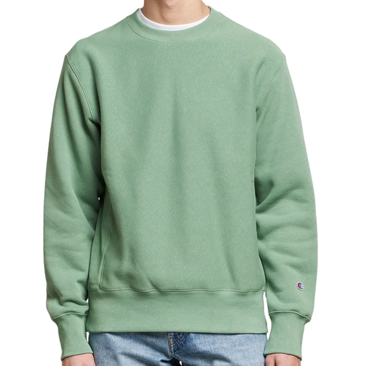 CHAMPION MĘSKA MŁODZIEŻOWA BLUZA BAWEŁNIANA BEZ KAPTURA BASIC 218904-GS088