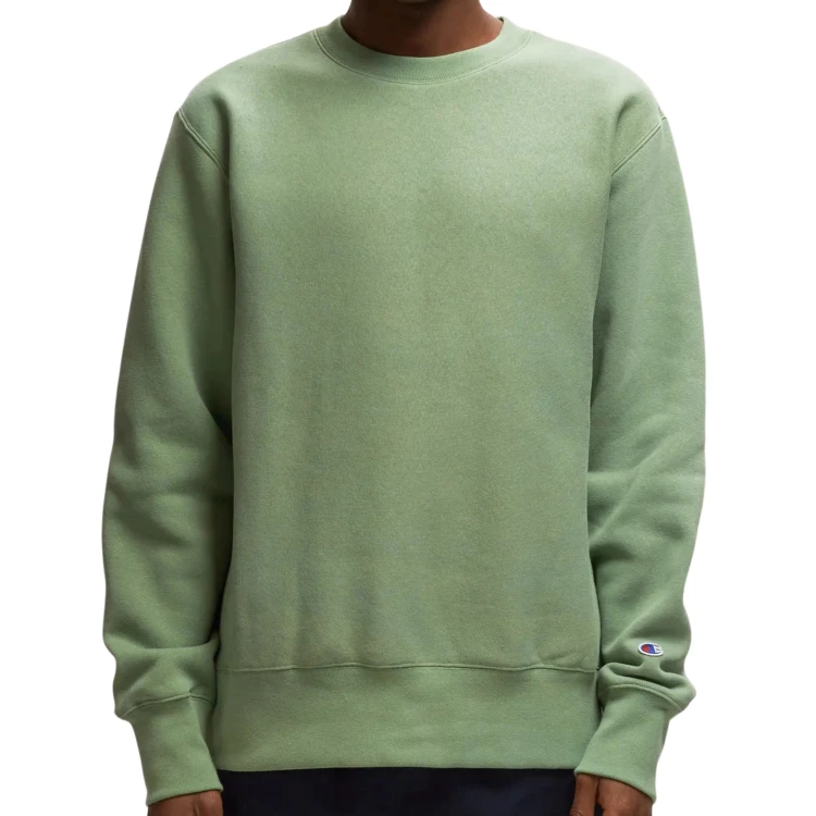 CHAMPION MĘSKA MŁODZIEŻOWA BLUZA BAWEŁNIANA BEZ KAPTURA BASIC 218904-GS088