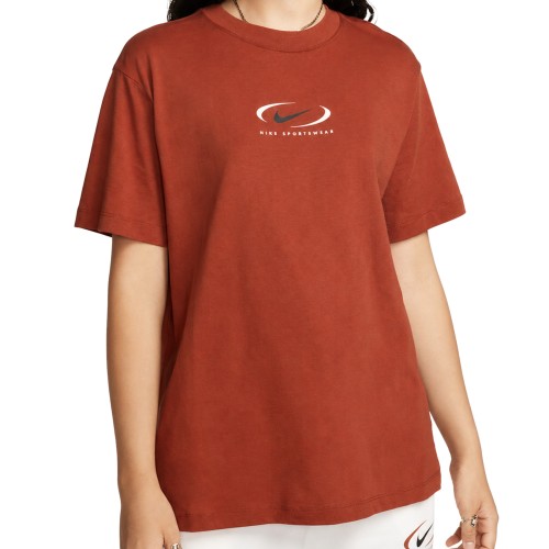 NIKE DAMSKA MŁODZIEŻOWA KOSZULKA T-SHIRT BAWEŁNIANY LUŹNY KRÓJ FQ8817-832