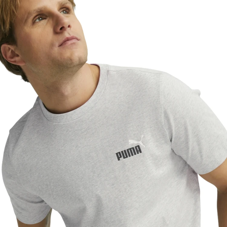 PUMA MĘSKA MŁODZIEŻOWA KOSZULKA T-SHIRT BAWEŁNIANY MAŁE LOGO 674470-04