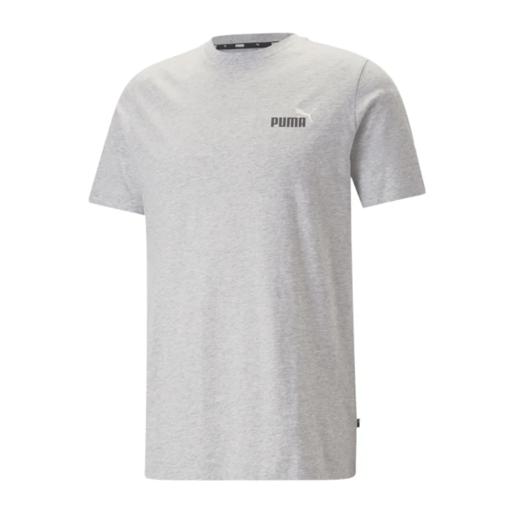 PUMA MĘSKA MŁODZIEŻOWA KOSZULKA T-SHIRT BAWEŁNIANY MAŁE LOGO 674470-04