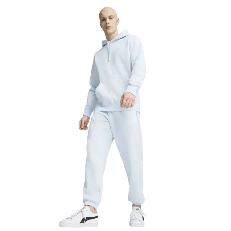 PUMA MĘSKA MŁODZIEŻOWA BLUZA BAWEŁNIANA Z KAPTUREM PRZEZ GŁOWĘ 535596-69