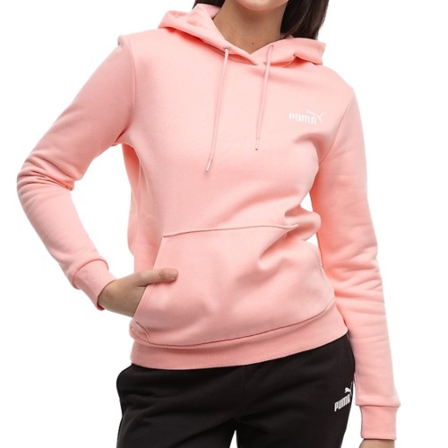 PUMA DAMSKA MŁODZIEŻOWA BLUZA BAWEŁNIANA Z KAPTUREM PRZEZ GŁOWĘ 670004-63