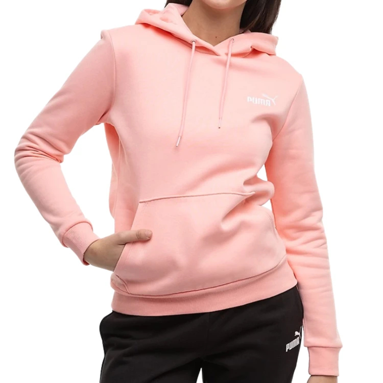 PUMA DAMSKA MŁODZIEŻOWA BLUZA BAWEŁNIANA Z KAPTUREM PRZEZ GŁOWĘ 670004-63