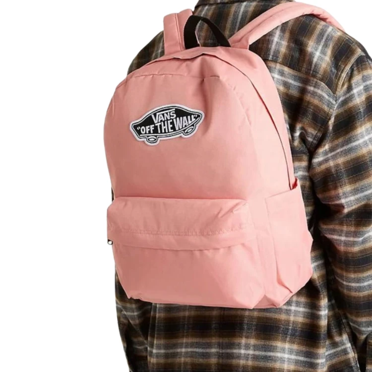VANS PLECAK DO SZKOŁY NA TRENING POJEMNY KLASYCZNY RÓŻOWY 22l VN000H4YD471