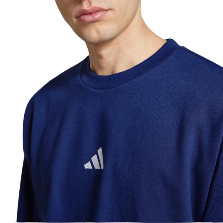 ADIDAS MĘSKA MŁODZIEŻOWA BLUZA BAWEŁNIANA BEZ KAPTURA PRZEZ GŁOWĘ JE3792