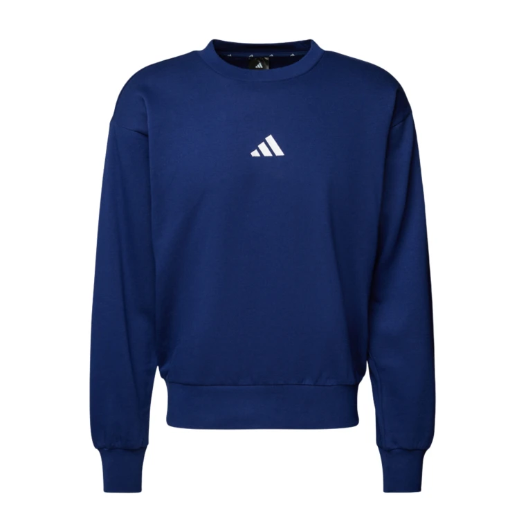 ADIDAS MĘSKA MŁODZIEŻOWA BLUZA BAWEŁNIANA BEZ KAPTURA PRZEZ GŁOWĘ JE3792