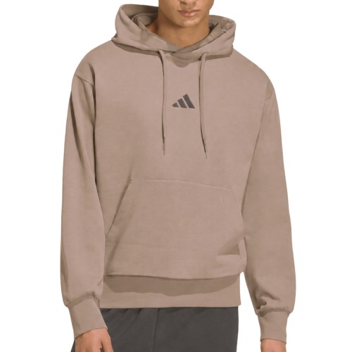 ADIDAS MĘSKA MŁODZIEŻOWA BLUZA BAWEŁNIANA Z KAPTUREM PRZEZ GŁOWĘ KF2364