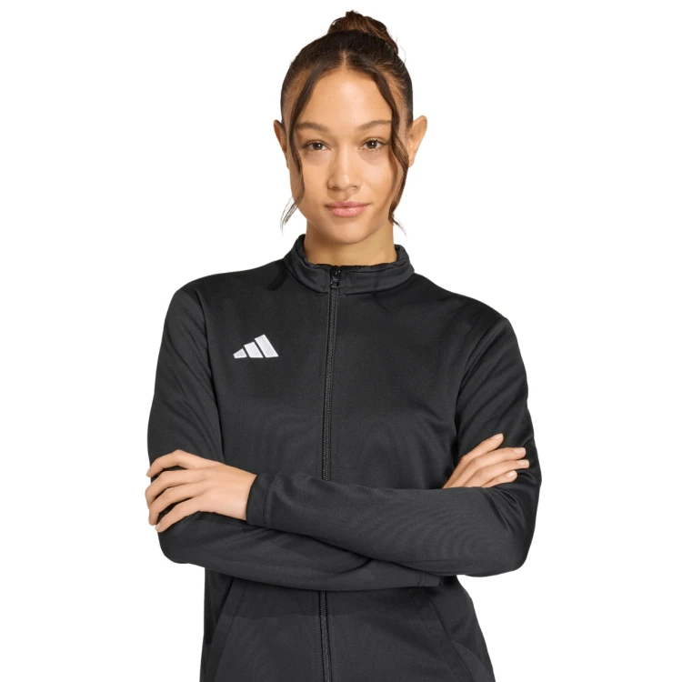 ADIDAS DAMSKA MŁODZIEŻOWA BLUZA POLIESTROWEA ROZPINANA BEZ KAPTURA JZ6597