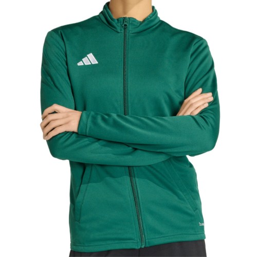ADIDAS DAMSKA MŁODZIEŻOWA BLUZA POLIESTROWEA ROZPINANA BEZ KAPTURA KE9836