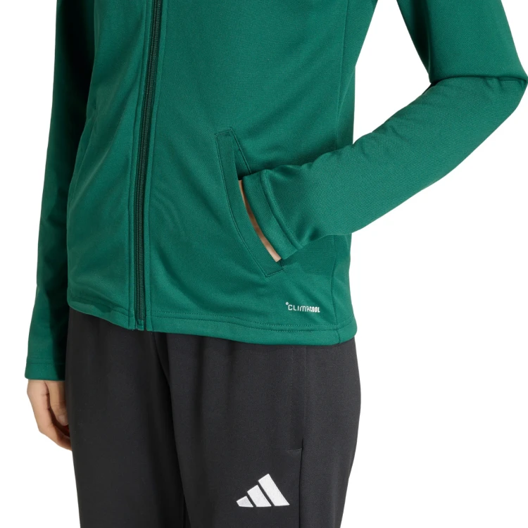 ADIDAS DAMSKA MŁODZIEŻOWA BLUZA POLIESTROWEA ROZPINANA BEZ KAPTURA KE9836