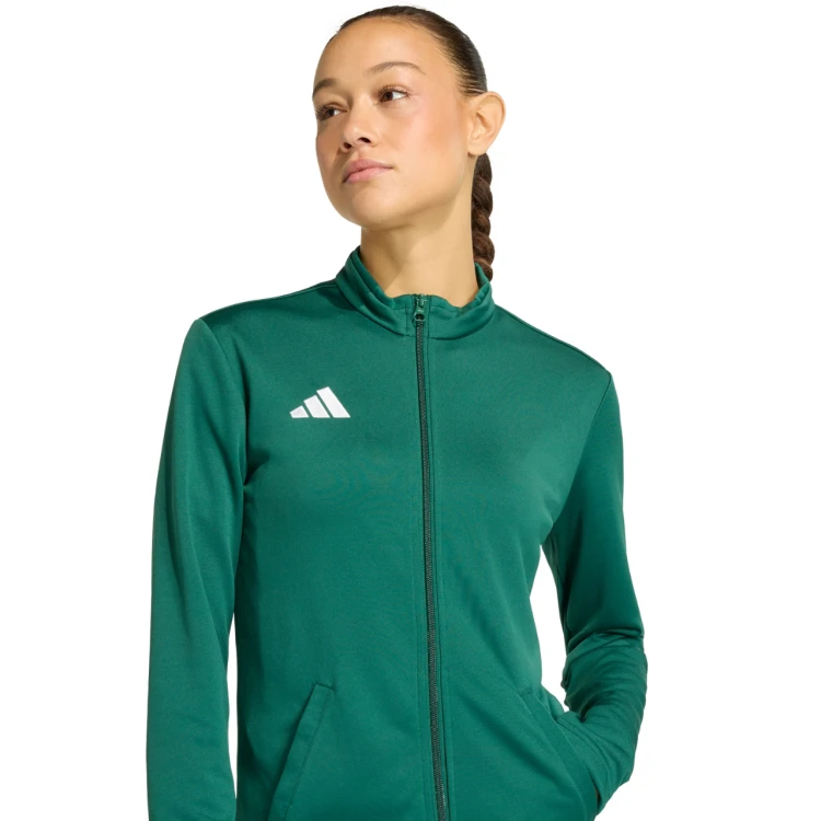 ADIDAS DAMSKA MŁODZIEŻOWA BLUZA POLIESTROWEA ROZPINANA BEZ KAPTURA KE9836