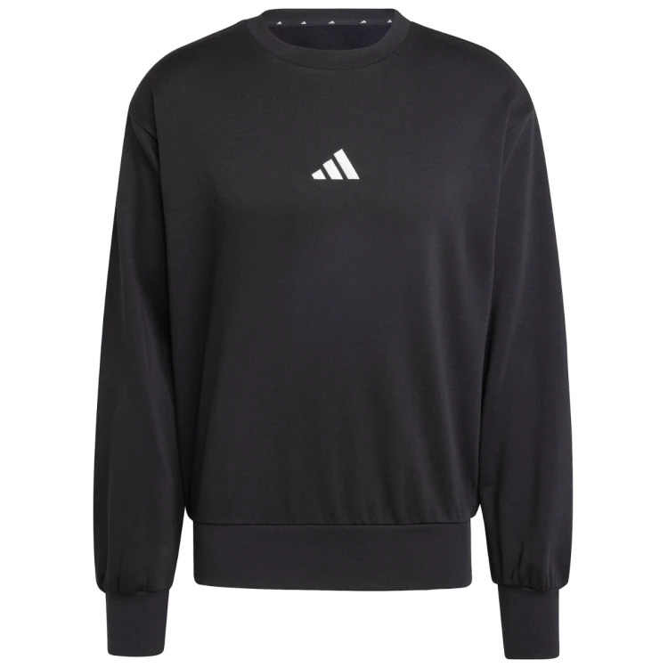ADIDAS MĘSKA MŁODZIEŻOWA BLUZA BAWEŁNIANA BEZ KAPTURA PRZEZ GŁOWĘ JE3794