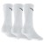 NIKE WYSOKIE SKARPETY SKARPETKI 3 PARY BIAŁE CUSHIONED CREW SX4508-101
